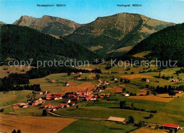 Steibis Hochgrat Rindalphorn Panorama