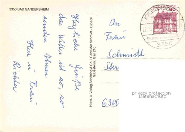 Bad Gandersheim Stadtansichten Stadttor Fachwerkhäuser – Bild 2