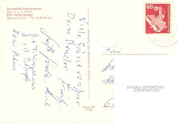Hallig Hooge Gaststätte Friesenpesel – Bild 2