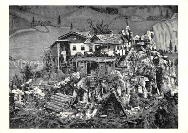 Fischbachau Gebirgsmühle mechanisches Kunstwerk Jos