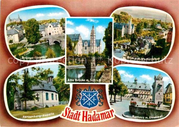 Hadamar Westerwald Brücken Vorstadt Alte Brücke Schloss He