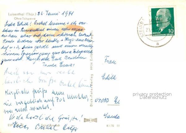 Luisenthal Ohra Talsperre – Bild 2