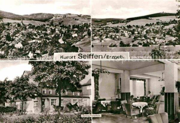 Seiffen Erzgebirge Zentrag Ferienheim Nußknackerbaude Pano