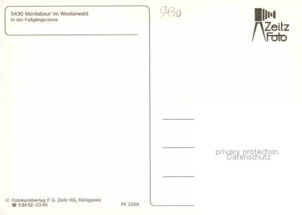 Montabaur Westerwald Fußgängerzone – Bild 2