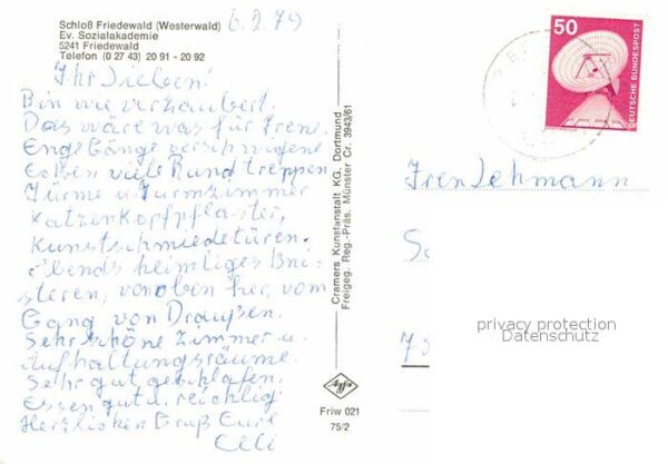Friedewald Westerwald Fliegeraufnahme Schloss Sozialakademie – Bild 2