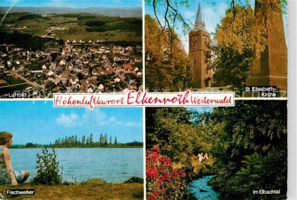 Elkenroth Fliegeraufnahme Fischweiher Elbachtal S