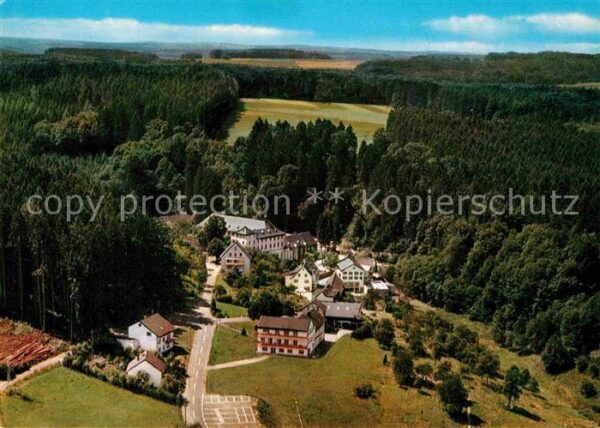 Marienthal Westerwald Fliegeraufnahme Wallfahrtskirche zur Sc