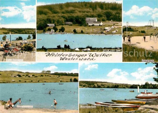Heisterberg Dillkreis Heisterberger Weiher Cafe Terrasse Spie
