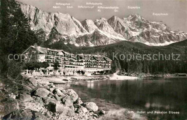 Eibsee HotelPension Riffelspitze Zugspitze Zug
