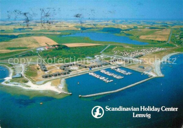 Lemvig Fliegeraufnahme Scandinavian Holiday Ce