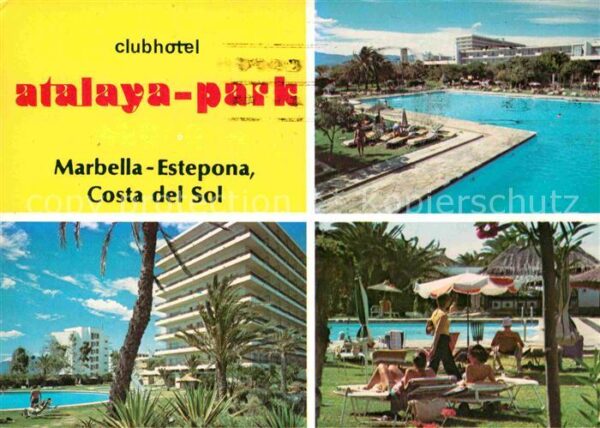 Marbella Andalucia Hotel Atalaya Park Poolbereich
