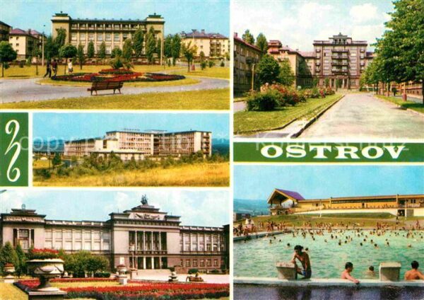 Ostrov Schlackenwerth Palast Schwimmbad