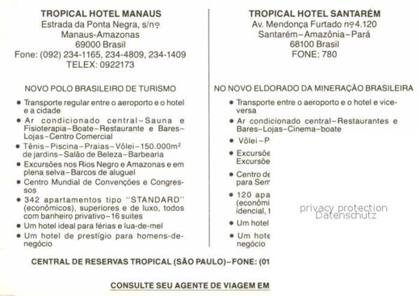 Brasilia Ciudad Tropical Hotel Manaus und Santarem – Bild 2