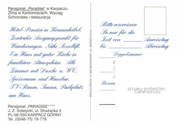 Karpacz Pension Paradiese – Bild 2