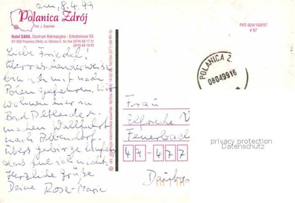 Polanica-Zdrój  Hotel Sanatorium Zapraszamy – Bild 2