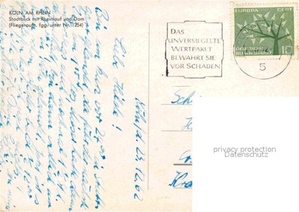 Koeln Rhein Fliegeraufnahme – Bild 2
