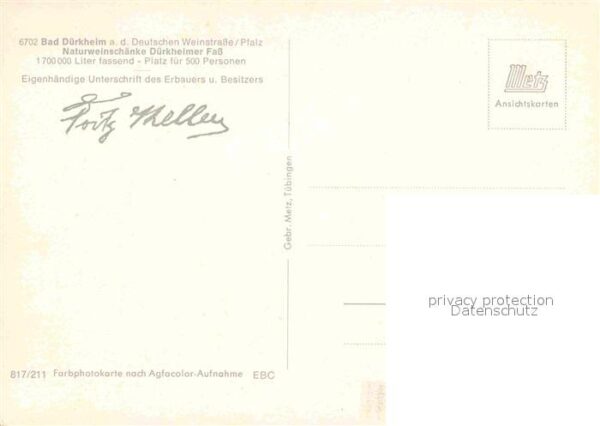 Bad Duerkheim Naturweinschenke – Bild 2