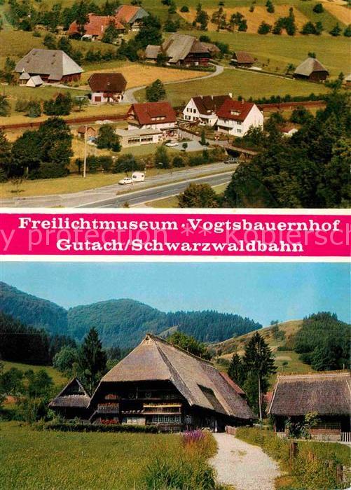 Gutach Schwarzwald Fliegeraufnahme Freilichtmuseum Vogtsba