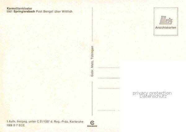Springiersbach Karmelitenkloster – Bild 2