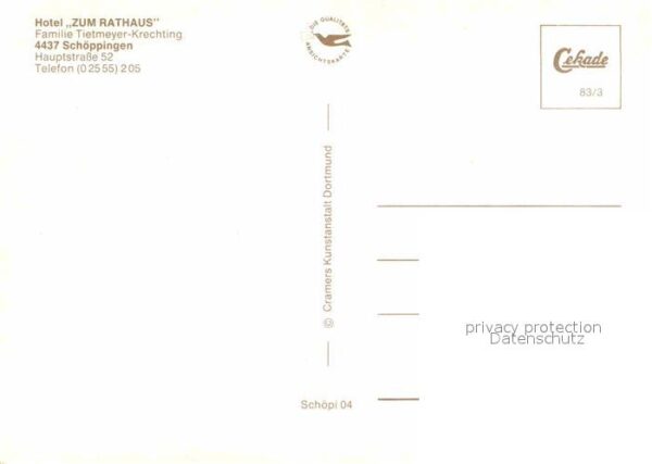 Schoeppingen Hotel Zum Rathaus – Bild 2