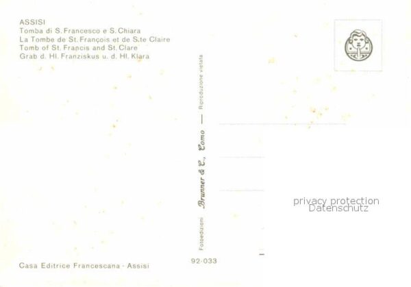 Assisi Umbria Grab des Heiligen Franziskus und der He – Bild 2