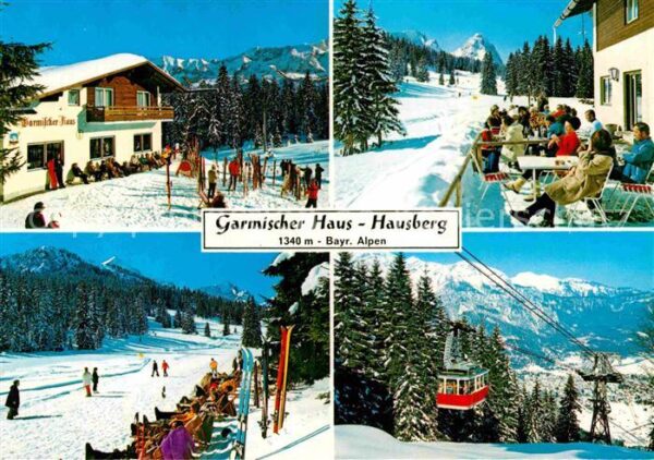 Garmisch-Partenkirchen Skigebiet am Hausberg