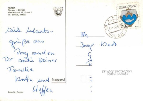 Praha Prahy Prague Gasthaus Flekü – Bild 2