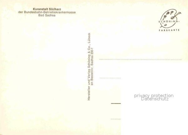 Bad Sachsa Harz Kuranstalt Südharz – Bild 2