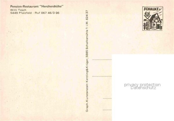 Pfalzfeld Hunsrueck Pension Restaurant Herchershöhe – Bild 2