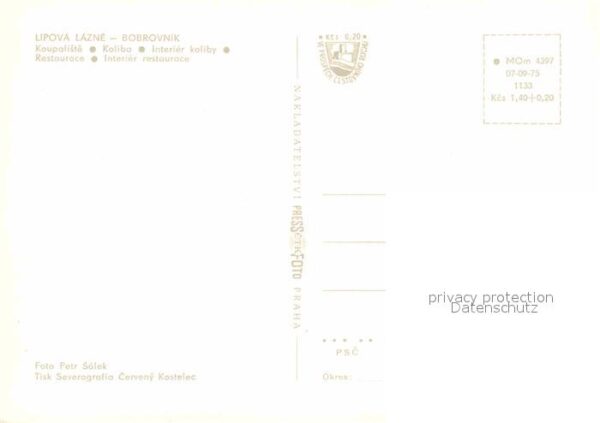 Lipova-lazne Ferienheim Bobrovnik – Bild 2