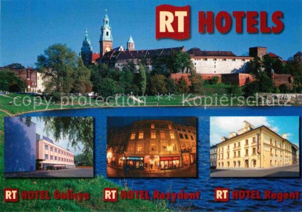 Krakow Krakau Hotel- Rezydent -Regent -Galicya
