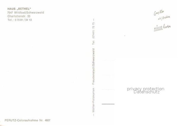 Bad Wildbad Haus Bethel – Bild 2