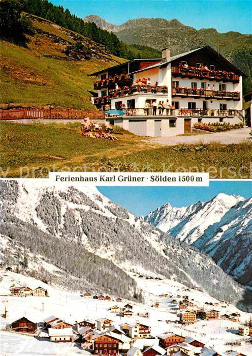 Soelden Oetztal Ferienhaus Karl Grüner