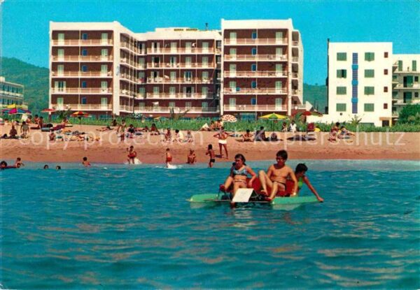 Malgrat de Mar Hotel Sorra Daurada Strandleben