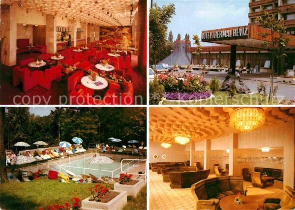 Heviz Hotel Thermal Restaurant Lobby Empfang