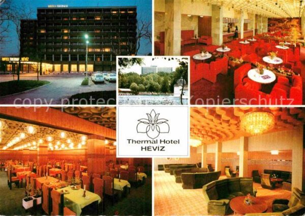 Heviz Thermal Hotel Restaurant Lobby Aussenan