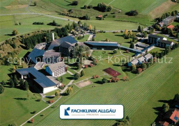 Pfronten Fliegeraufnahme Fachklinik Allgäu