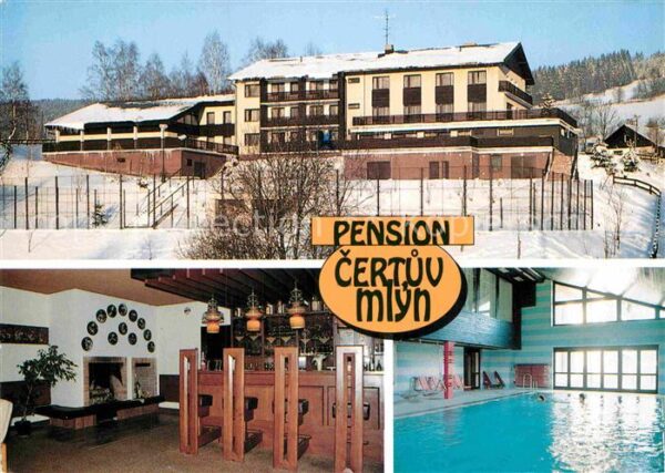 Zelezna Ruda Markt Eisenstein Pension Certuv Mlyn Kaminraum Hallenbad