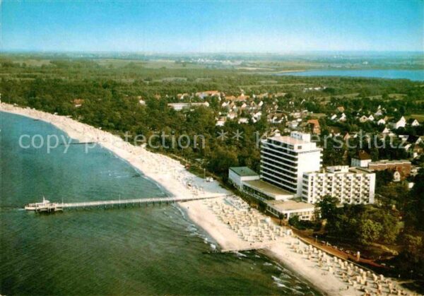 Timmendorfer Strand Fliegeraufnahme Kurhaushotel Seeschlöss