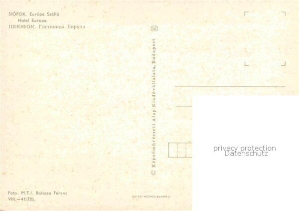 Siofok Hotel Europa – Bild 2