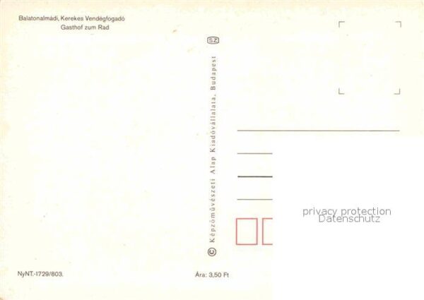 Balatonalmadi Gasthof zum Rad – Bild 2