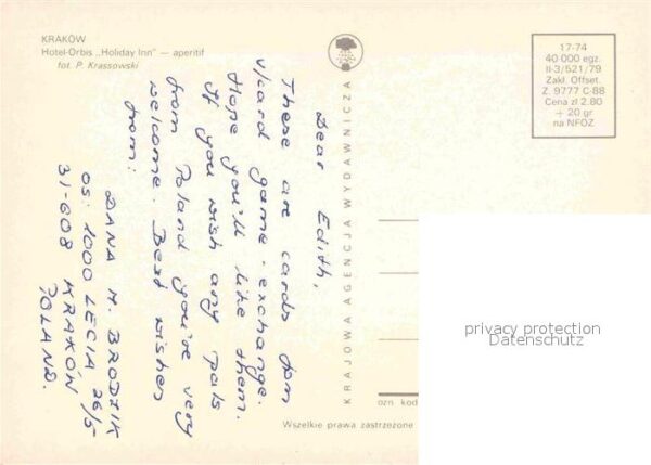Krakow Krakau Hotel Holliday Inn Bar – Bild 2