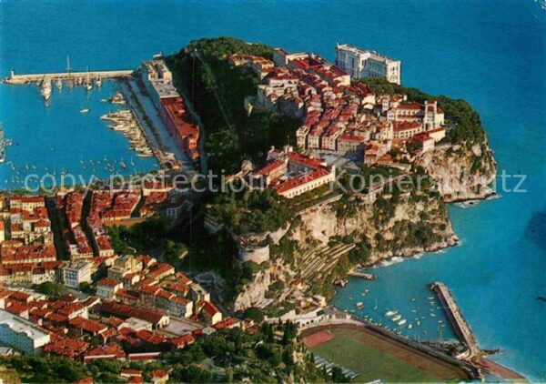 Monaco Fliegeraufnahme Palast