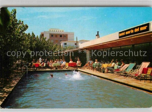 Lloret de Mar Hotel Maria del Mar Pool