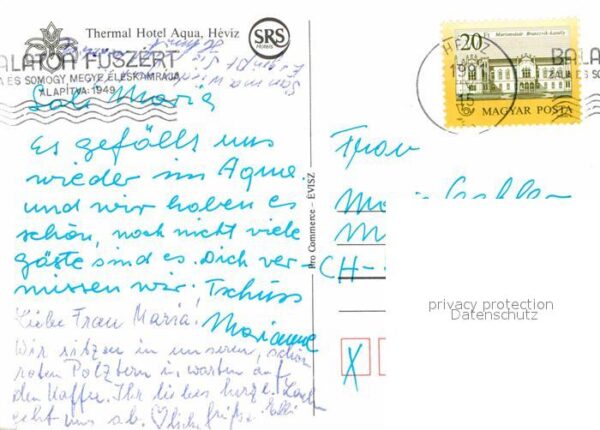 Heviz Thermal Hotel Aqua  Hallenbad Zimmer Ga – Bild 2