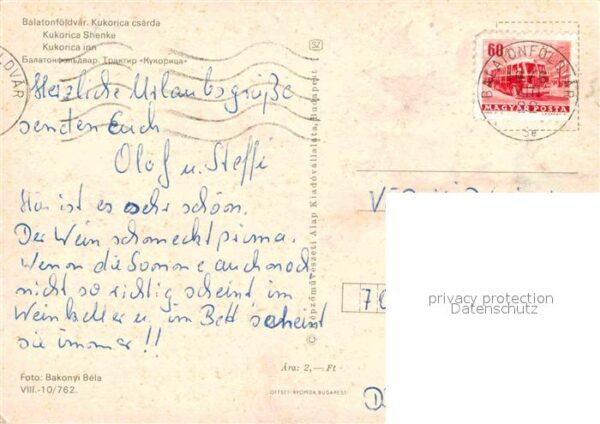 Balatonfoeldvar Kukorica Schenke – Bild 2