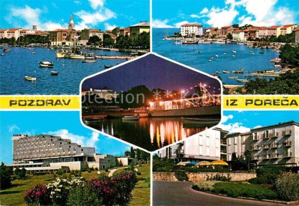 Porec Hafen Hotel Teilansicht