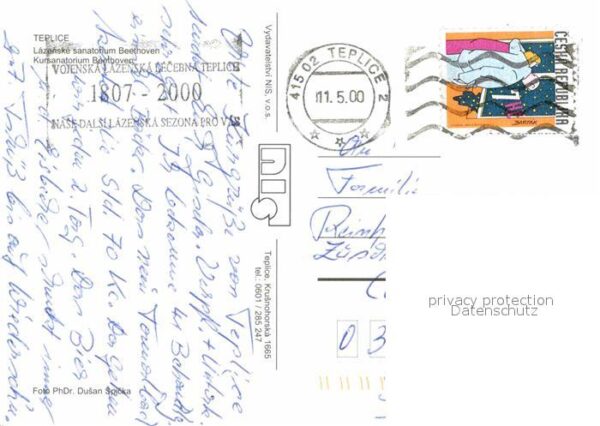 Teplice Kursanatorium Beethooven – Bild 2
