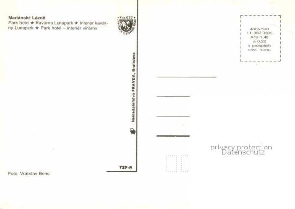 Marianske Lazne Park Hotel – Bild 2