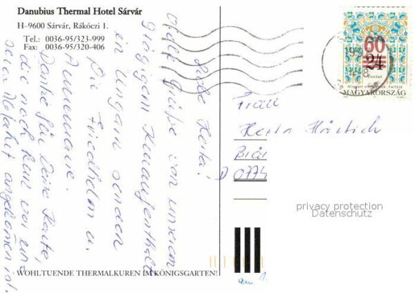 Sarvar Fliegeraufnahme Danubius Thermal Hotel – Bild 2